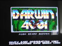 une photo d'Ã©cran de Darwin 4081 sur Sega Megadrive